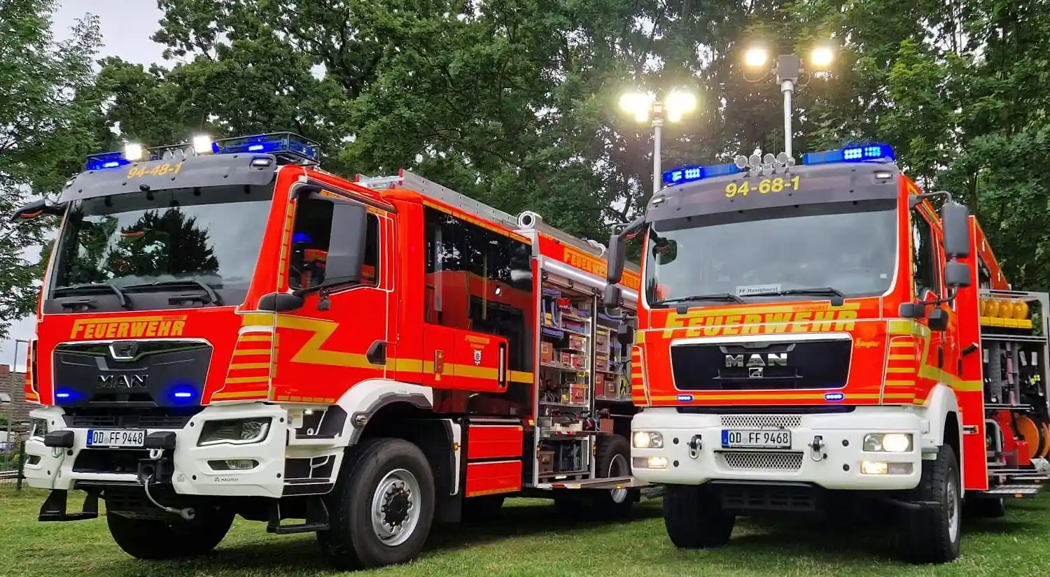 Löschfahrzeuge Feuerwehr Havighorst